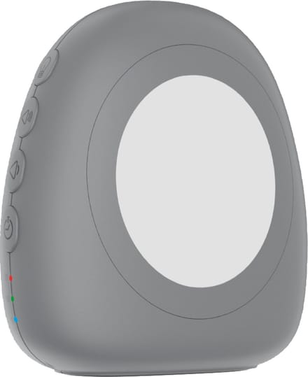 DistinQ White Noise Machine - Slaaphulpen - Witte Ruis - Baby Slaap Hulp - Druppel - Grijs