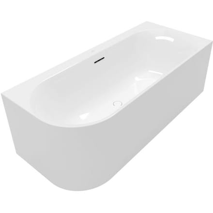 Villeroy & Boch Loop & friends hoekbad - 170x75cm - hoek rechts - acryl Wit alpin glans
