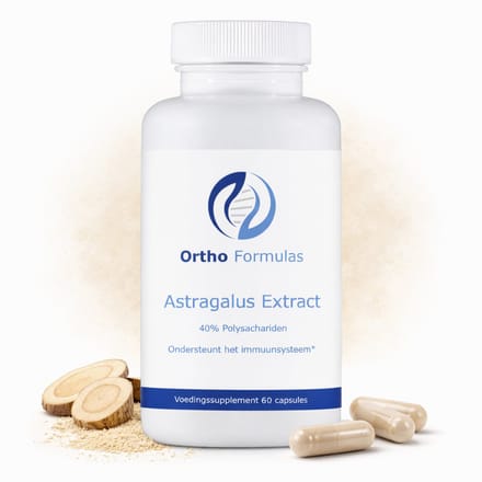 Astragalus Extract Supplement – Immuunsysteem Versterken & Vitaliteit Support – 500 mg – 60 Vegan Capsules
