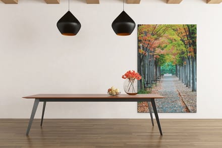 Canvas Schilderij - Landschappen - Herfst - Natuur - 90x60x2 cm