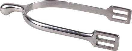 QHP Knopsporen RVS Zilver - 30 MM