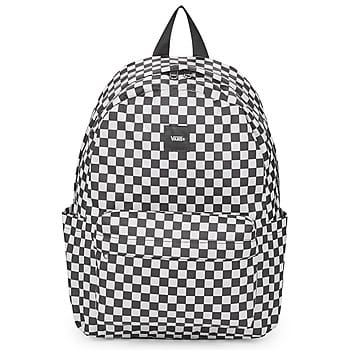 Vans Old Skool Grom Check Kids Rugzak Black/White
