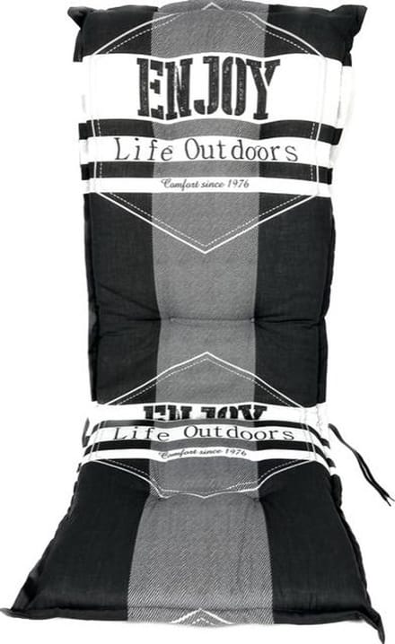 Madison Tuinstoelkussen hoge rug 50x123 cm Enjoy outdoor grey