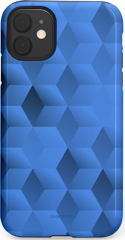 Casetastic Hoesje Geschikt voor Apple iPhone 11 - Stijlvolle Beschermende Duo-layer Case - Hexaflow