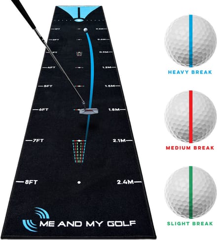Me And My Golf Home Breaking Ball Puttingmat 3,4m (11ft)