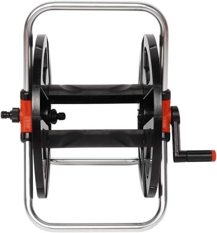 Slanghaspel - Slangwagen Snoerorganisator - Tuinslang Opbergen - Stevig Frame - 35 Meter - Zwart