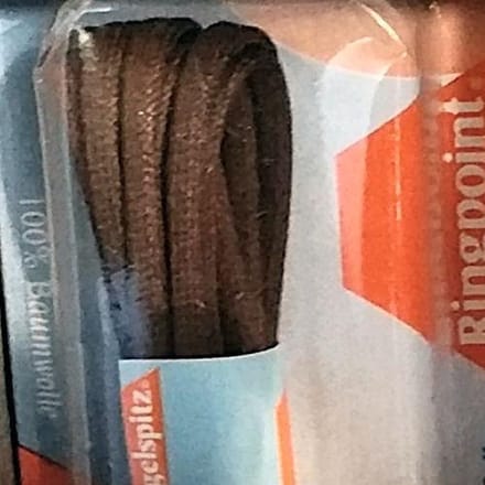 Midden Bruinw wax veters - 3.5 mm x 90cm