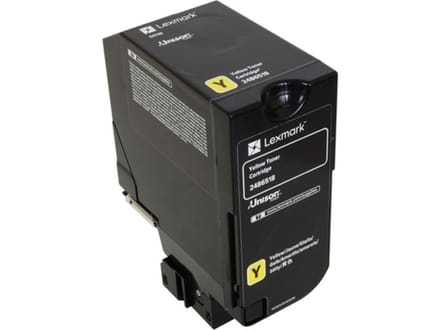 Lexmark 24B6518 toner cartridge geel (origineel)