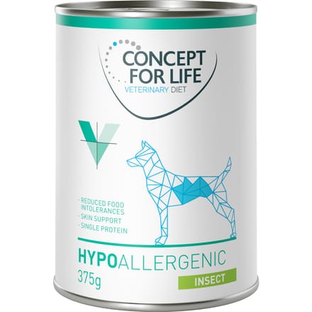Concept for Life Veterinary Diet Hypoallergenic Insekten - 12 x 375 g