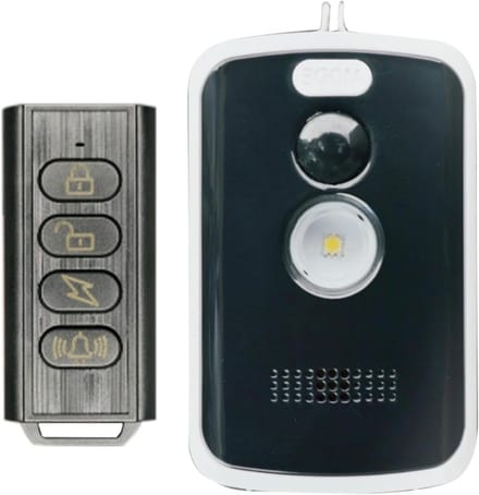 Perimeter Alarm - Trigger Alarm - Camping Beveiliging - Bewegingssensor - 8.6 x 8.1 x 3.7 cm - Zwart