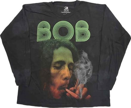 Bob Marley - Smoke Gradient Longsleeve shirt - 4XL - Zwart
