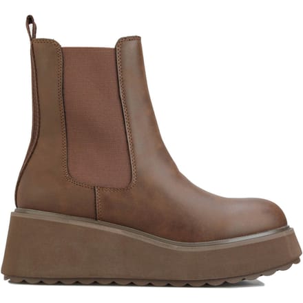 Women's Rocket Dog Heyday Platform Chelsea Boots in Brown