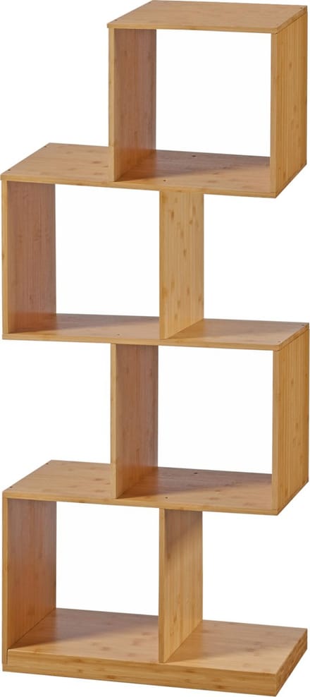 Boekenkast Gullspång schap 130x55x30 cm bamboe