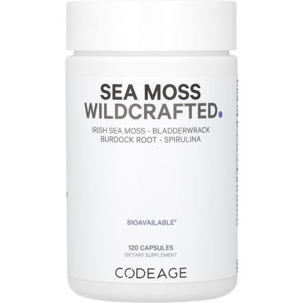 Codeage, Zeewier, Wild Gegroeid, 120 Capsules