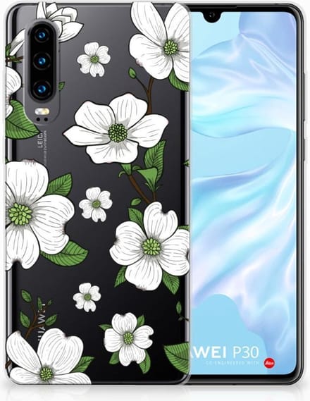 Huawei P30 TPU Case Dogwood Flowers