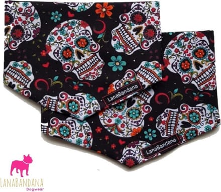 Knoopbandana | Mexican Calavera maat S/M