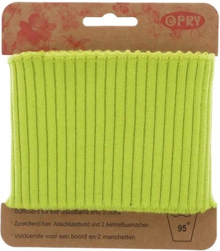 Boord- en manchetten elastiek 70 mm / 1,1 m (kleur 10)