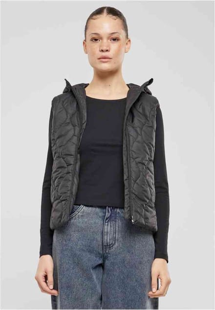 Urban Classics - Super Light Puffer Mouwloos jacket - 4XL - Zwart