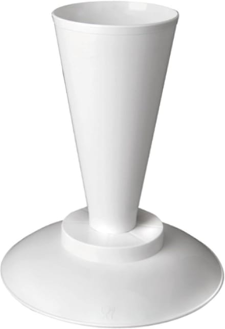 Patisserie Zakhouder - Wit - 10 x 10 x 24 cm