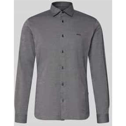 Slim fit vrijetijdsoverhemd van puur katoen model 'MYSOFT_2'