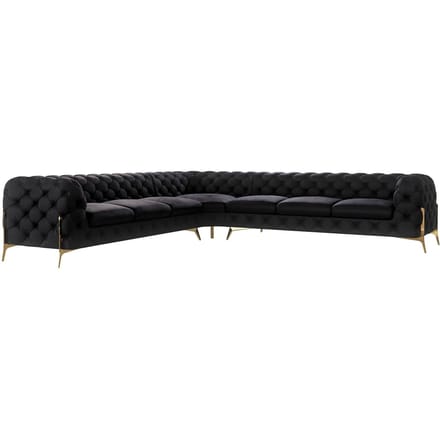 6-zitshoekbank Chelsea velvet | Ropez