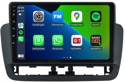 Carplay autoradio voor Seat Ibiza | 2008 t/m 2014 | Android 15 | Draadloos Apple Carplay & Android Auto | 2GB + 32GB | 8-Core processor | Davilon | 2025 model | 2008 2009 2010 2011 2012 2013 2014 | Bluetooth & Wifi | Met knoppen