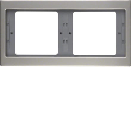 Hager Berker K.5 Afdekraam Schakelmateriaal - 13637004 - E2FM8