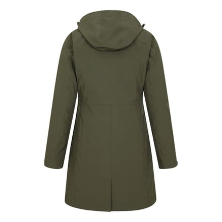 Mountain Warehouse Dames/Dames Alaska Lange 3 in 1 Jas (Kaki Groen)