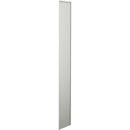 Eindwand zijkant, voor reksysteem PROGRESS 500 T, H 2600 x D 400 mm