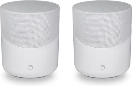 Combi Deal Bluesound Pulse M - Draadloze 360 Luidspreker - Wit (2 speakers)