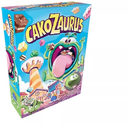 CAKOZAURUS - Geronimo Games - Blue orange - Bordspel - kinderspel - vanaf 6 jaar oud - van 2 tot 4 spelers
