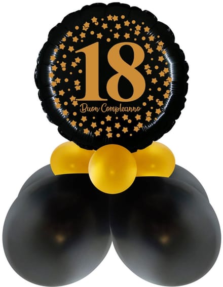 Kit di Palloncini "18 Buon Compleanno" – Festa Indimenticabile!