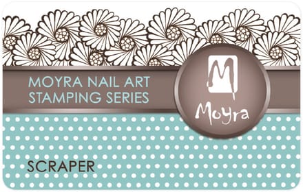 Moyra Scraper voor stamping 02 Turquoise