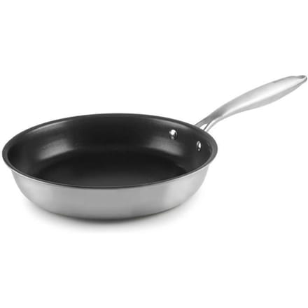Poêle - IBILI - Triply - 22 cm - Acier Inoxydable - Antiadhésif - Induction