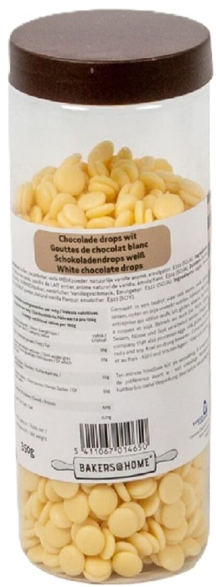 Chocolade drops wit
