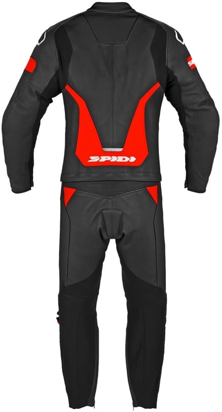 Spidi Laser Touring 2-Delig Pak Zwart Fluo Rood - Racepak