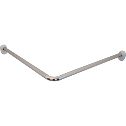 RIDDER Stang voor douchegordijn 90 x 90 cm (Chroomkleurig)