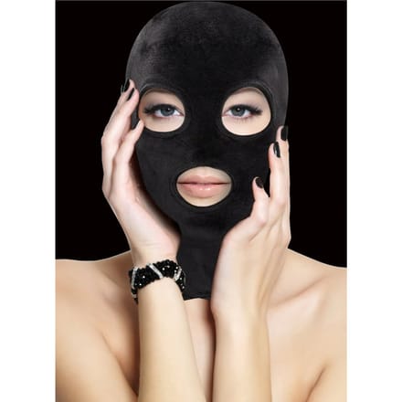 Masque avec des trous pour la bouche et les yeux Aïe ! par prises