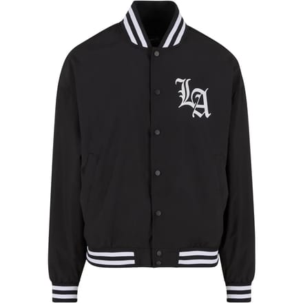 Mister Tee - Los Angeles Arc Light College jacket - S - Zwart