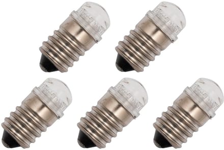 Signaallamp E14 240V - 5 stuks - T16 Neonlamp Ø16mm - 30mm - 2500K - Dimbaar - Groen