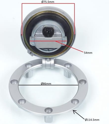 tankdop voor motor honda 900 cbr 17620-mn8-910 nieuw