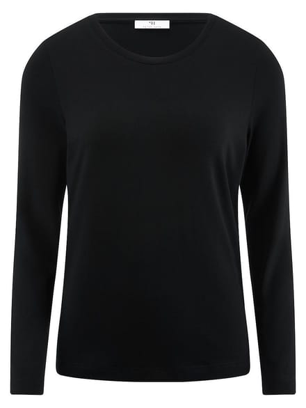 Shirt Van Peter Hahn zwart