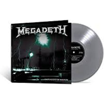 Megadeth - (silver) Unplugged In Boston LP Limited Edition