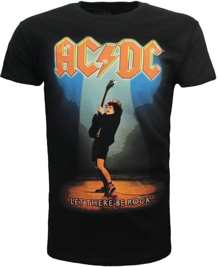 AC/DC Let There Be Rock T-Shirt - Officiële Merchandise - M