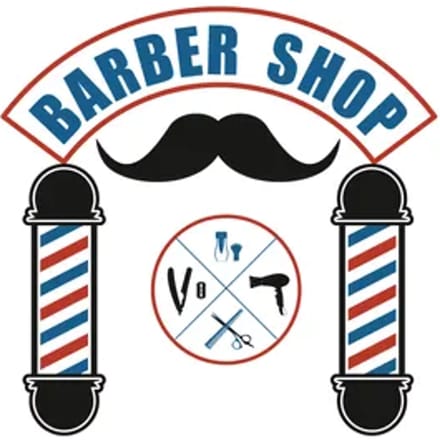 Aquavive Wc-bril Barber - Duroplast - Softclose - Verstelbaar - Met Barberprint