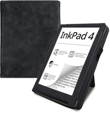 EtuiTab PocketBook InkPad 4 - Smart Cover - Zwart - Kunststof - 7,8"