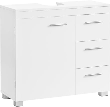 Wastafel Onderkast met Uitsparing - Wasbak Kast - Badkamermeubel