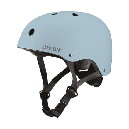 LUVION® Fietshelm Sky Blue - Fietshelm Kind - Blauw - Maat S - 48-52cm