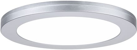 LED-inbouwpaneel 2in1 Cover-it rond 225 mm 16,5W 1200lm 4000K Chroom mat