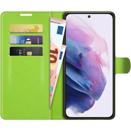 Just in Case Galaxy S22 Plus TPU Portemonnee Hoesje Green